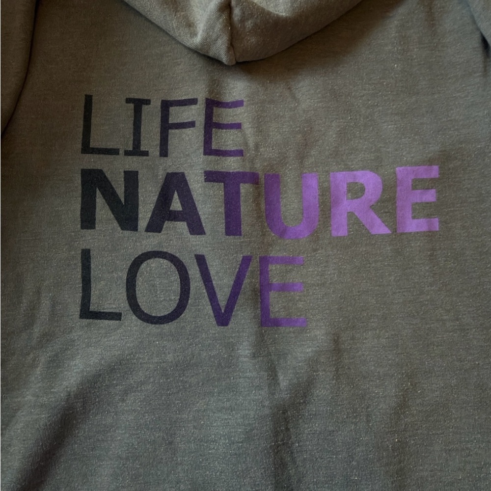 Freecity Charcoal Hoodie with Purple Accents - medium - Picture 5 of 8